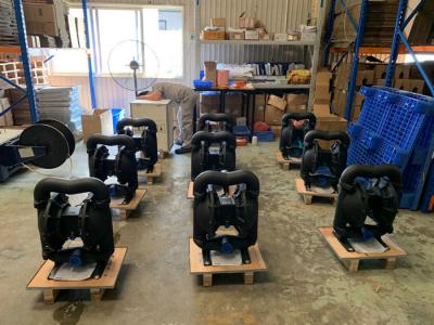 China 0.83pa Air Operated Double Diaphragm Pump / Dual Diaphragm Air Pump for sale