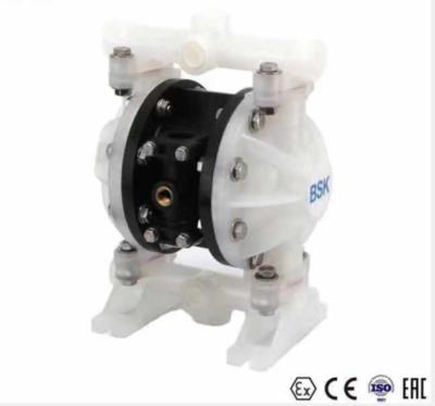 China Plastic Air Diaphragm Pump For Solvent DMF Acid Chemical Engineering for sale