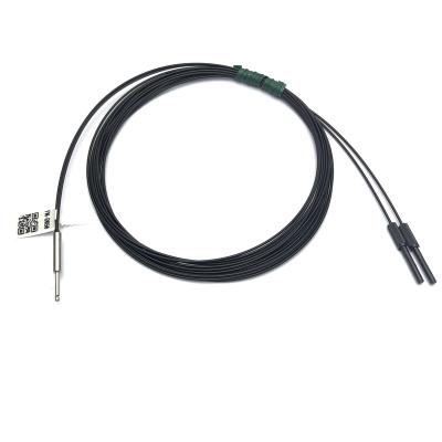 China Industrial automation Heyi FN-D050 diffuse reflective digital fiber sensor head M3 with bend radius R25 for FD-V41/FD-V30 for sale