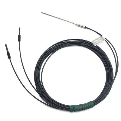 China Industrial automation Heyi FN-D098 fiber sensor head bend R25 radius diameter M4 diffuse reflective fiber with high quality for sale