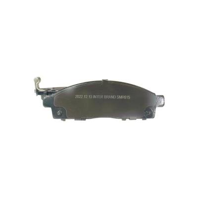 China Soft Top Low Dust Car Semi-Metallic Brake Pad for DONGNAN for sale