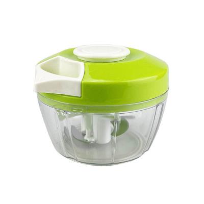 China Viable Hot Selling Hand-Pulling Mini Garlic Onion Salad Tomato Vegetable Food Chopper Mini Chopper for sale