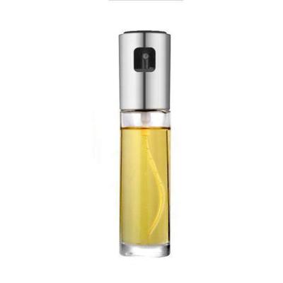 China Viable Popular Glass Stainless Steel Oil Sprayer Oil Spray Bottle For Cooking, Baking, Roasting, Grilling for sale