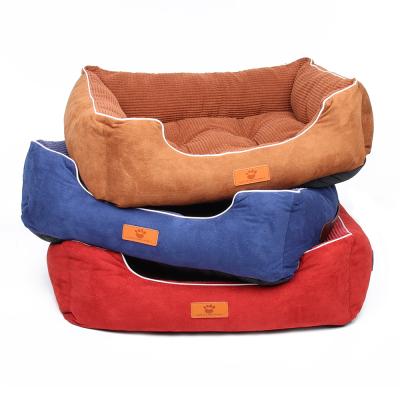 China Factory Outlet Four Seasons Breathable Universal Cat House Mat Detachable Double Sided Square Dog Mat Pet Beds Fancy Pet Bed for sale