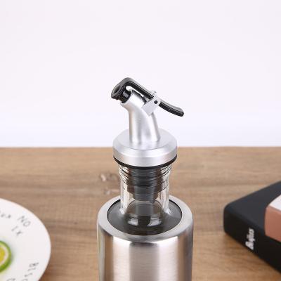 China Cover Sale Oil Dispenser Glass Bottle Hot Cooking Oil Bottles Kitchen Gadgets for sale