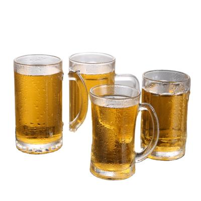 China New Best Selling Bar Classic/Postmodern A Mug Universal Big Beer Mug Glass Beer Mug for sale