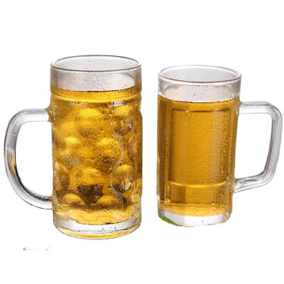 China New Best Selling Bar Classic/Postmodern A Mug Universal Big Glass Beer Cup Beer Mug for sale