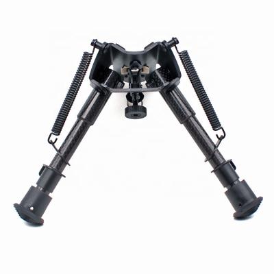 China No Adapter Included Heavy Duty Bi Pod Shooting Rifle Mount Hunting Bracket Carbon Fiber Tactical Bipod for sale