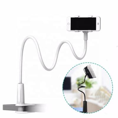 China Adjustable Height Table Phone Holder Gooseneck Stand Oval Tripod Holder For Phone Monopod for sale