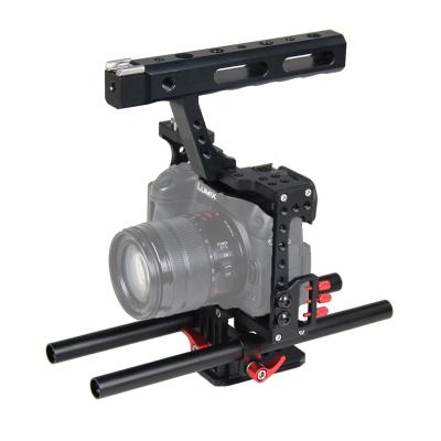 China High Quality Black Handheld Mobile Phone Gimbal Grip Stabilizer for sale