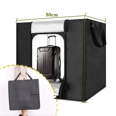 China Photography Photo Studio 80cm Portable Mini Photo Box Studio with 234 LED Light Foldable Dimmable for sale