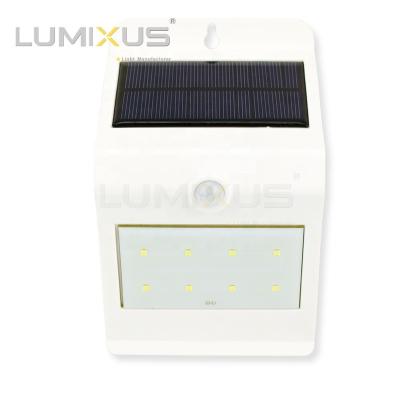 China Garden S46 LED 150lm ABS And Plastic Solar PIR Motion Sensor Garden Wall Lamp for sale