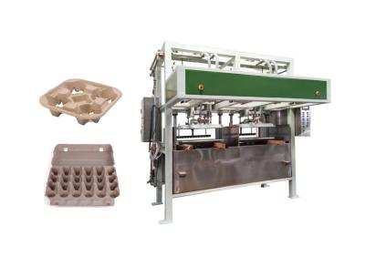 China Paper Molded Renewable Egg Box Production Line 1500pcs/hr 100kw for sale