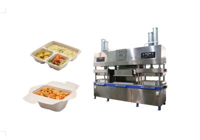 China 400*300mm Electric Heating Paper Pulp Tableware Machine With PLC Control System for sale