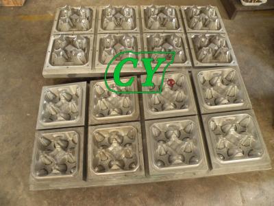 China Paper Pulp Coffee Tray Egg Tray Mould Three Dimensional Technology for sale