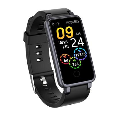 China C2 Touch Screen Plus IP67 Waterproof Smartwatch Blood Pressure Heart Rate 1.3 Inch Large Screen Smart Wristbands for sale