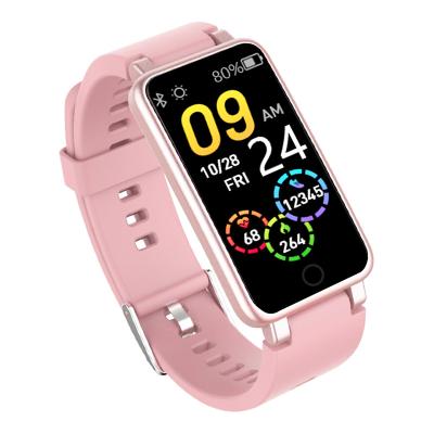 China C2 Touch Screen Plus IP67 Waterproof Smartwatch Blood Pressure Heart Rate 1.3 Inch Large Screen Smart Wristbands for sale