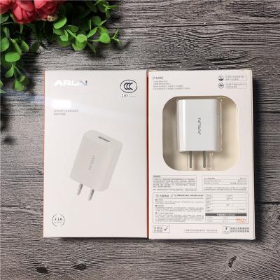 China Hot Selling ARUN U118 Cell Phone Charger Mobile Phone USB Charger 10.5w Fast Cargadores for sale