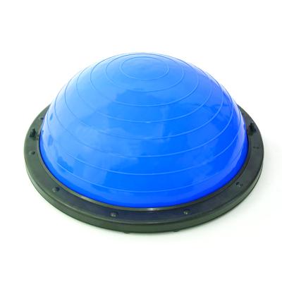 China Durable Half PVC Balance Exercise Yoga Ball for sale