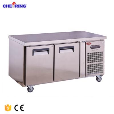 China Single-temperature commercial worktable refrigerator for restaurant kitchen for sale