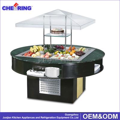 China Easily Assembled Commercial Used Bar Buffet Table For Sale For Restaurant for sale