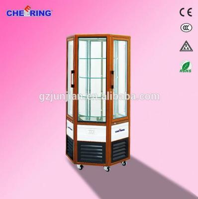 China Durable CL608FL2X4 Refrigerated Rotating Cake Showcase / Cake Display Stand / Showcase Cake for sale