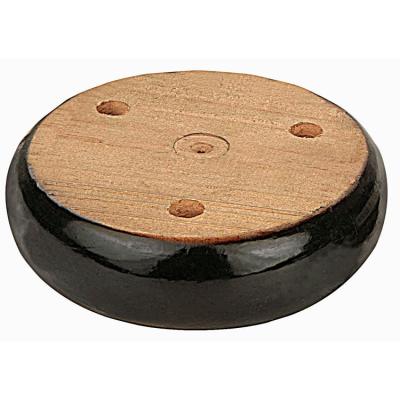 China Modern Modern Furniture Accessories Screw Round Wooden Legs For Sofa for sale