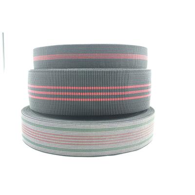 China Sofa Factory Direct Custom Width 5cm Elastic Webbing Belt For Sofa Furniture for sale