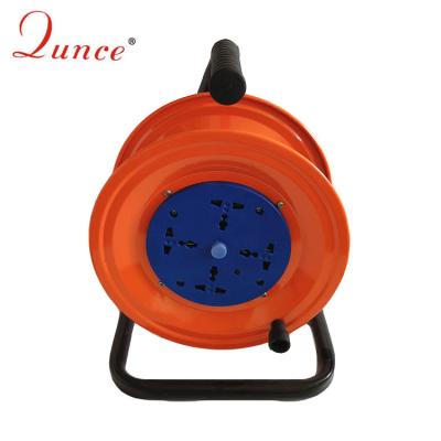 China Hot Selling Home Appliance Electric Extension Cord Multifunctional Retractable Cable Reel With Switch Protection for sale