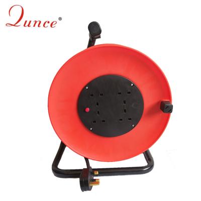 China UK Type Home Appliance Reel For Electric Cable Empty Plastic Cable Reel With Overheat Protection for sale