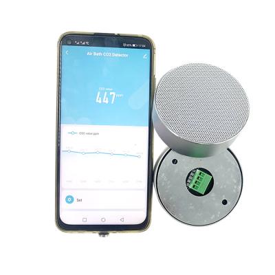 China Indoor Wall Mount CO2 Detector Smart Sensor Air Quality Monitor pm2.5 for sale