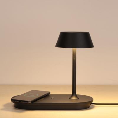 China New Design Modern Reading Lamp with Wireless Charger, Smart Modern Luxury Decorative Lighting, LED Table Lamp for Bedroom for sale