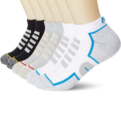 China Wholesale Colorful Women's Sport Athletic Sock Breathable Comfort Terry Ankle Socks Breathable In 6 Pairs Per Pack for sale