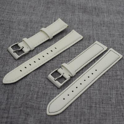 China Dive BRC Quick Release - White Polyester Sailcloth Watch Band Strap For Dive Watch Waterproof Watch Strap for sale