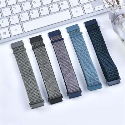 China Low MOQ Suitable For Samsung Galaxy S3 Active Strap Sport S4 Galaxy Watch3 Nylon Strap for sale