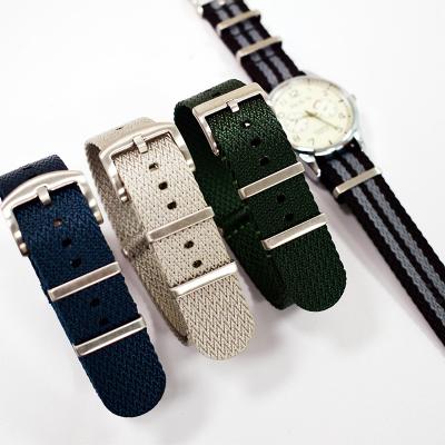 China Used For Military Watches High Density Nylon NATO Strap 18/20/22/24mm Zulu Band Stainless Steel Buckle Military Replacement Strap Watch Accessories for sale