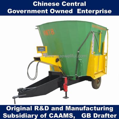 China Livestock Farm Dairy Farm Equipment /TMR Diet Mixer / Vertical Mixer for sale