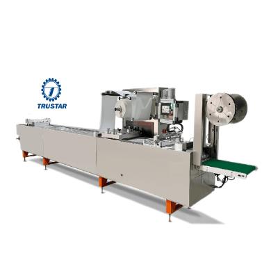 China 2021 Food Transwab Cotton Packaging Machine Four Side Seal Medical Paper Plastic Machine for sale