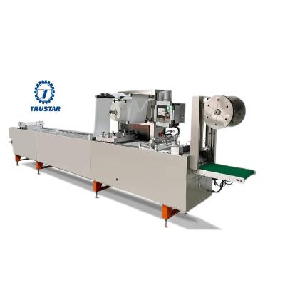 China Automatic Four Side Food Sealing Machine For Plastic Packaging Machine Transwab Paper Wrapping Machinery for sale