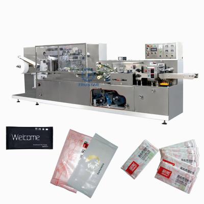 China HY-200 Automatic Single Wet Commodities Wipes Packing Machine Wet Tissue Making Machine for sale