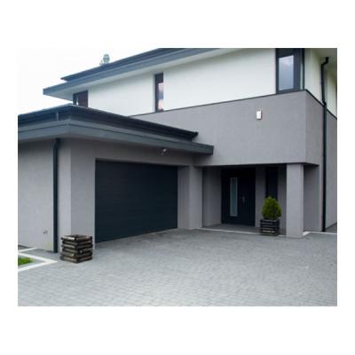 China Sound Insulation Aluminum Insulated Garage Door With Windows for sale