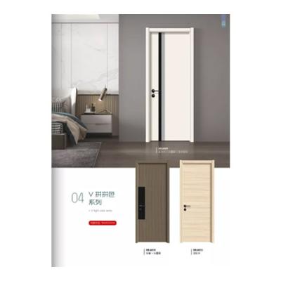 China Sound Insulation Interior Flush Veneered Door for sale