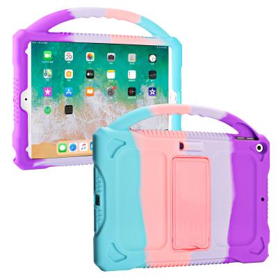 China Multicolor Premium Silicone IPad10.2 Case Cover Compatible With iPad Air Air2 iPad 6th And iPad 5th Pro 9.7 for sale