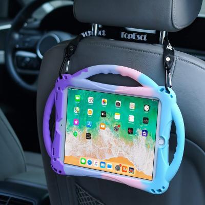 China iPad 9.7 Multi-Color iPad 5th / 6th Kids Safe For Kids (2017/2018) Silicone Case Compatible With iPad 2 Air-Air Protective Pro 9.7 Comes With A Lanyard for sale