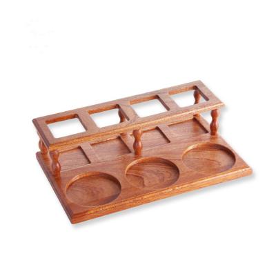 China Viable Classics Spice Rack Shelf Cabinet Organizer Kitchenroom Expandable Wooden Holder Rack Spice Rack for sale