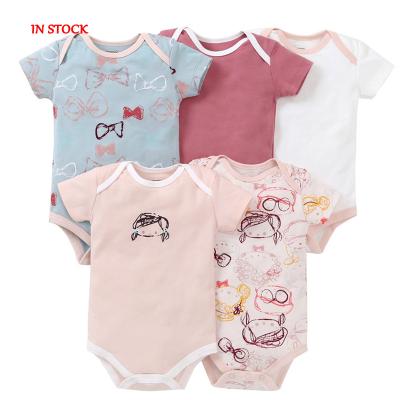 China 100% Organic Cotton Top Selling Products Baby Summer Baby Clothing Baby Clothes With Low Price for sale