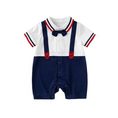 China Low Moq Breathable Custom Cotton Fabric For Baby Clothing Set 100 Cotton Baby Boy Two Piece Clothes With Low Price for sale