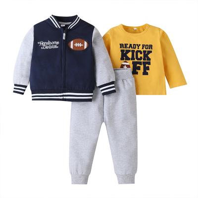 China Wholesale 100% Cotton Baby Clothing Sets Clothes Boy Clothes Sets Baby Romper Set Babies For Sale for sale