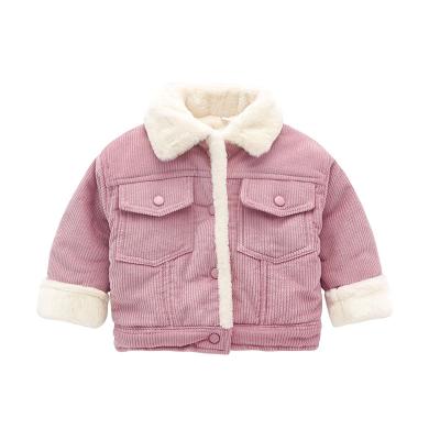 China Faux Rabbit Fur Wholesale Babies' Jackets and Coats Kids Denim Jacket with Great Price for sale