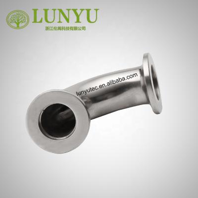 China Vacuum Fittings Stainless Steel KF Elbow For Semiconductor Equal for sale